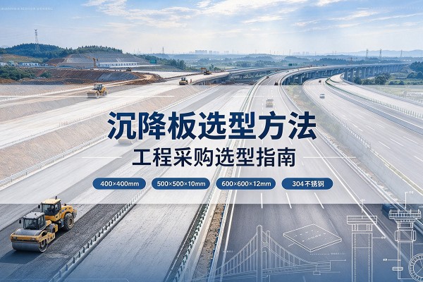 镜湖沉降板选择方法