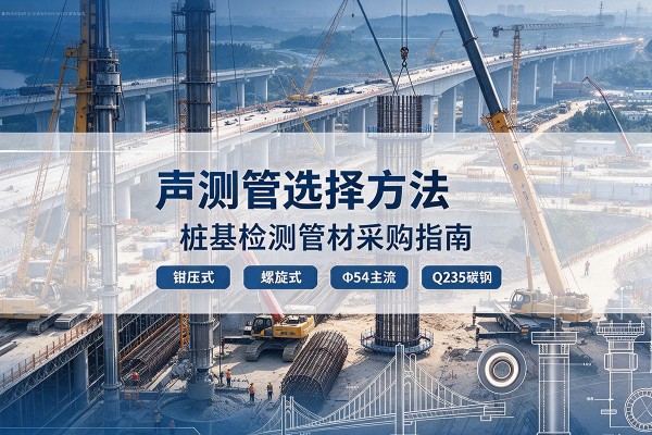 镜湖声测管选型标准