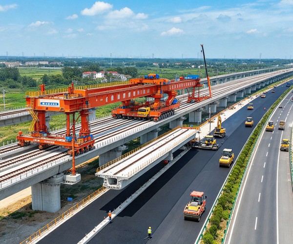 镜湖公路建设